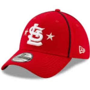 NWT NEW ERA ST LOUIS CARDINALS MENS RED 2019 ALL STAR 39THIRTY FLEX HAT